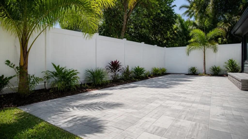 vinyl vs aluminum fence for a Tampa Bay outdoor project