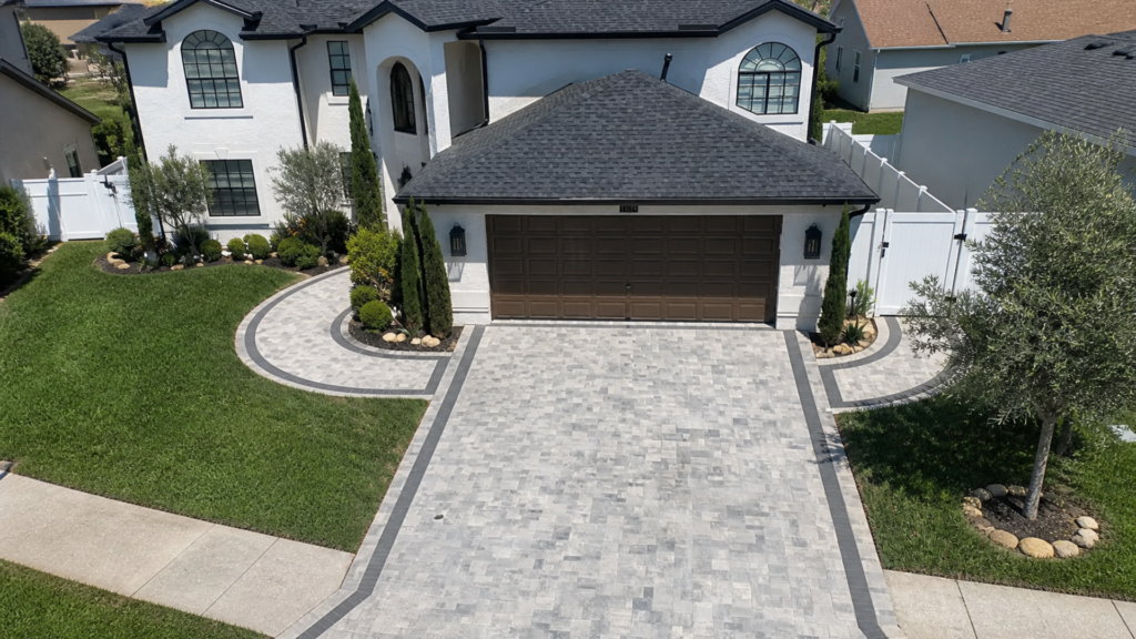 hurricane-resistant pavers at a completed Dr Pavers Design project